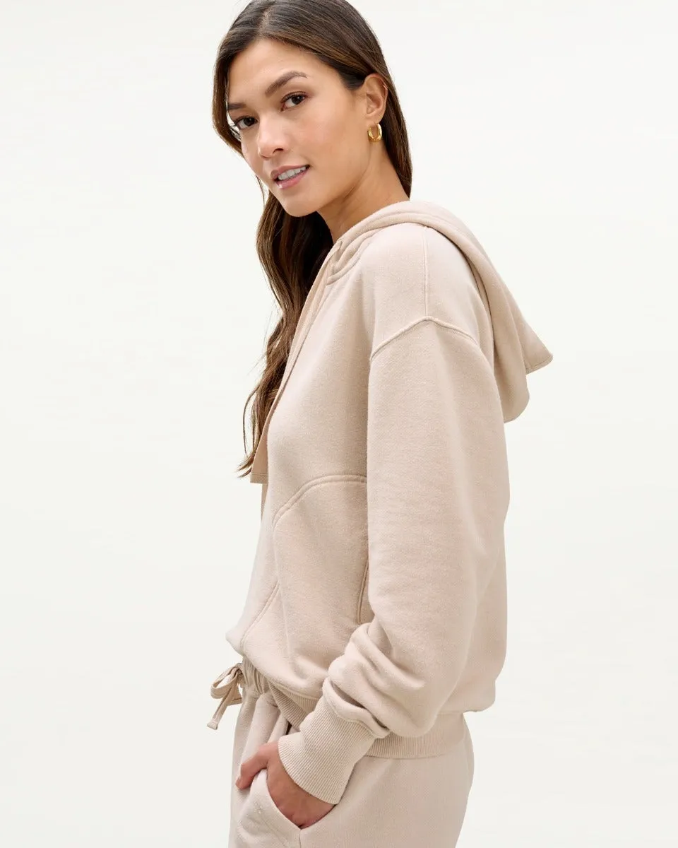 Mary Lawless Lee x Splendid Solid Hooded Sweatshirt