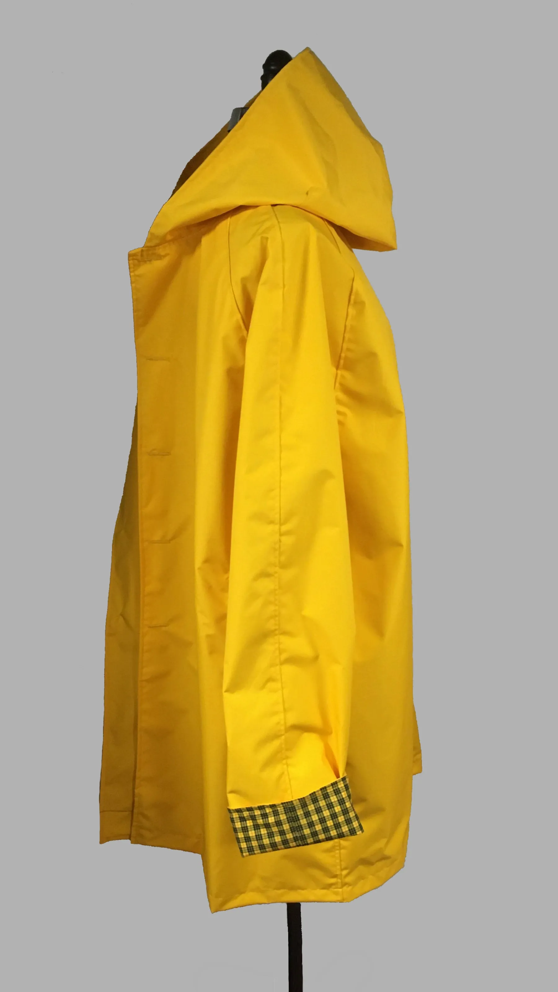 *Men's Sunflower Yellow Outer Lined Raincoat (LR/C 1016A)