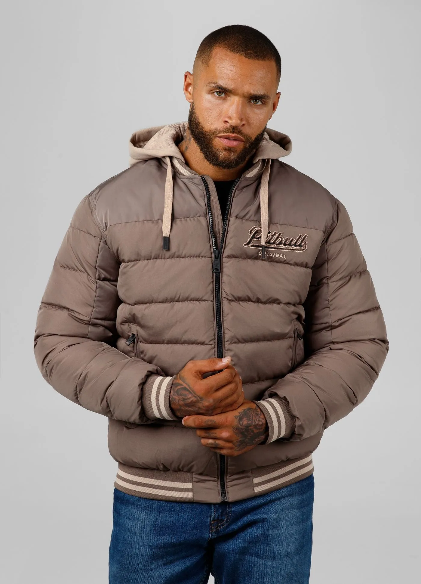 Men's winter hooded jacket Hidden