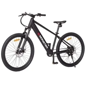 Monster Bike E-Mountain eBike 250W Black