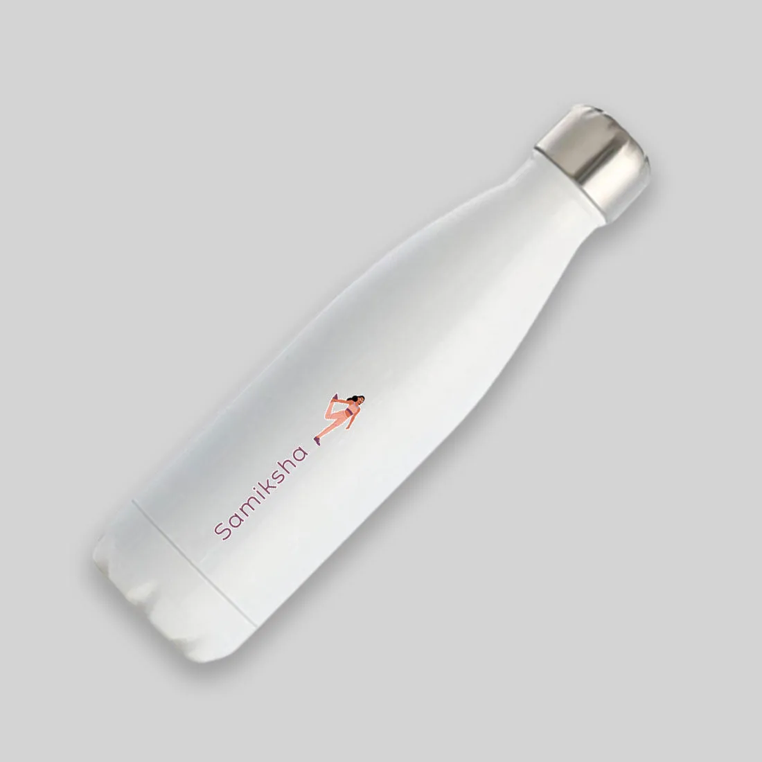 Name Printed Water Bottles - Insulated Stainless Steel Water Bottle