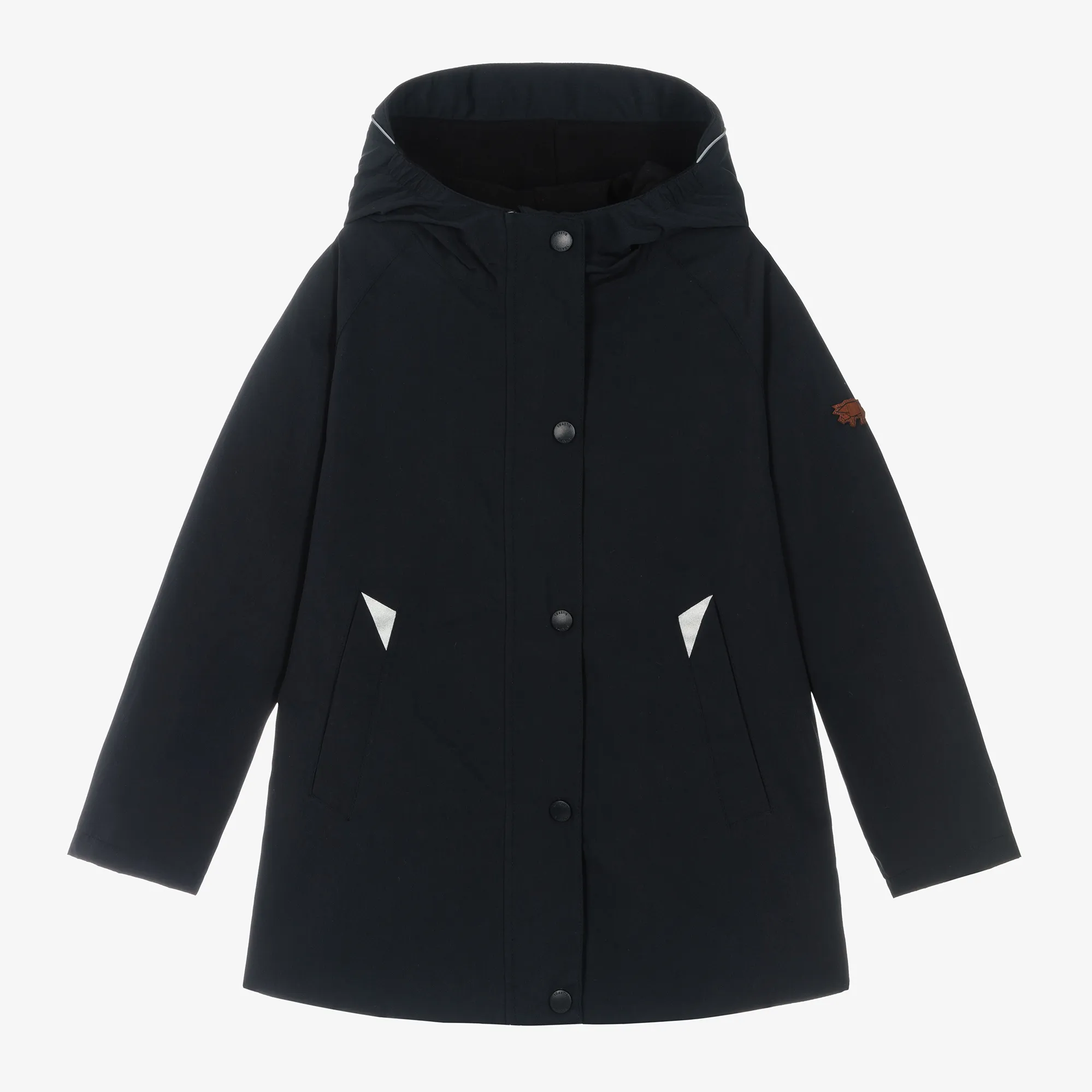 Navy Blue Waterproof Raincoat