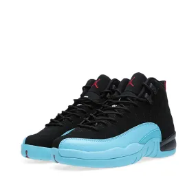 Nike Air Jordan XII Retro GS 'Gamma Blue'Black & Gym Red