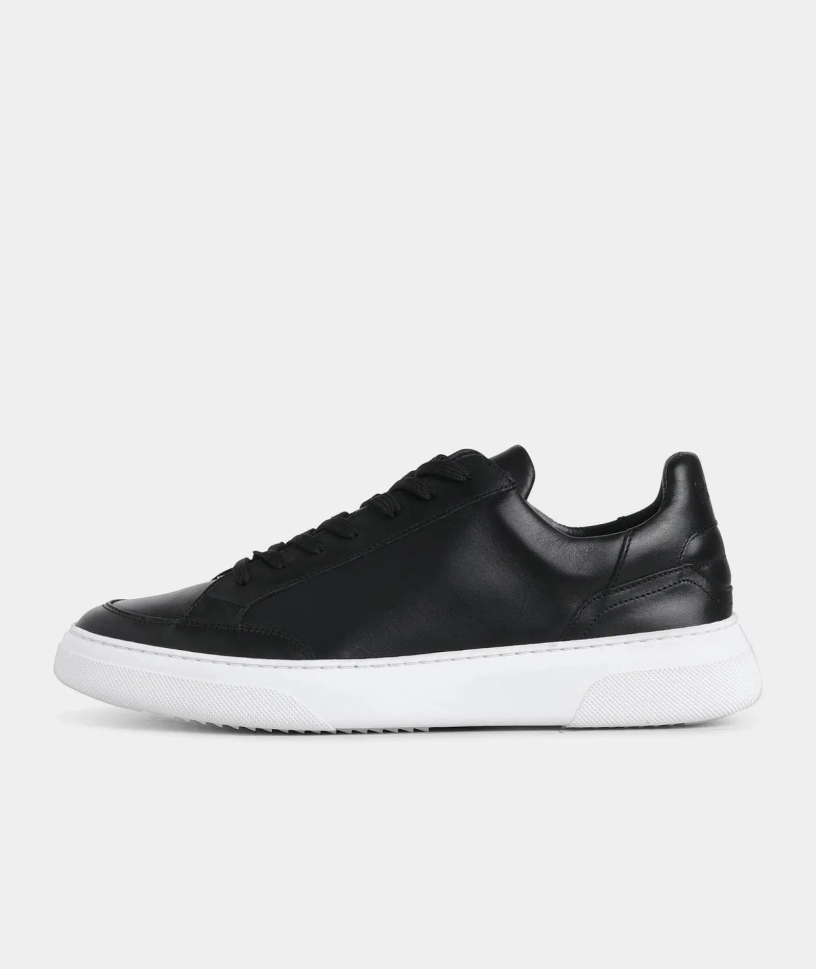 Off Court - Black Leather