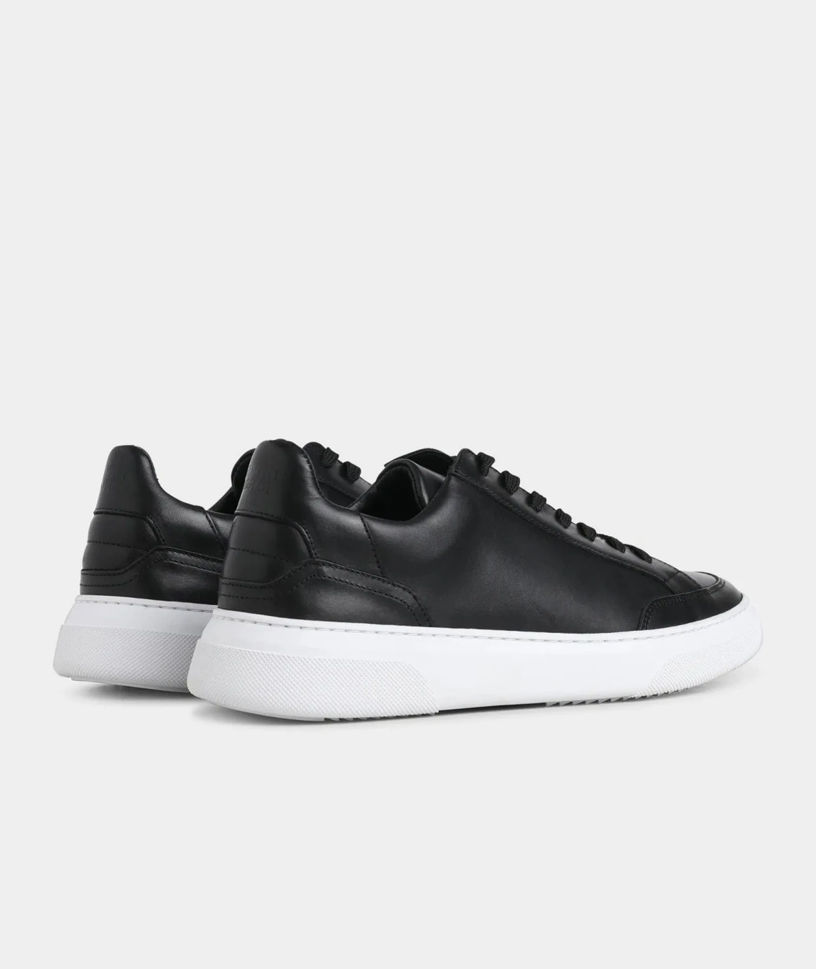 Off Court - Black Leather