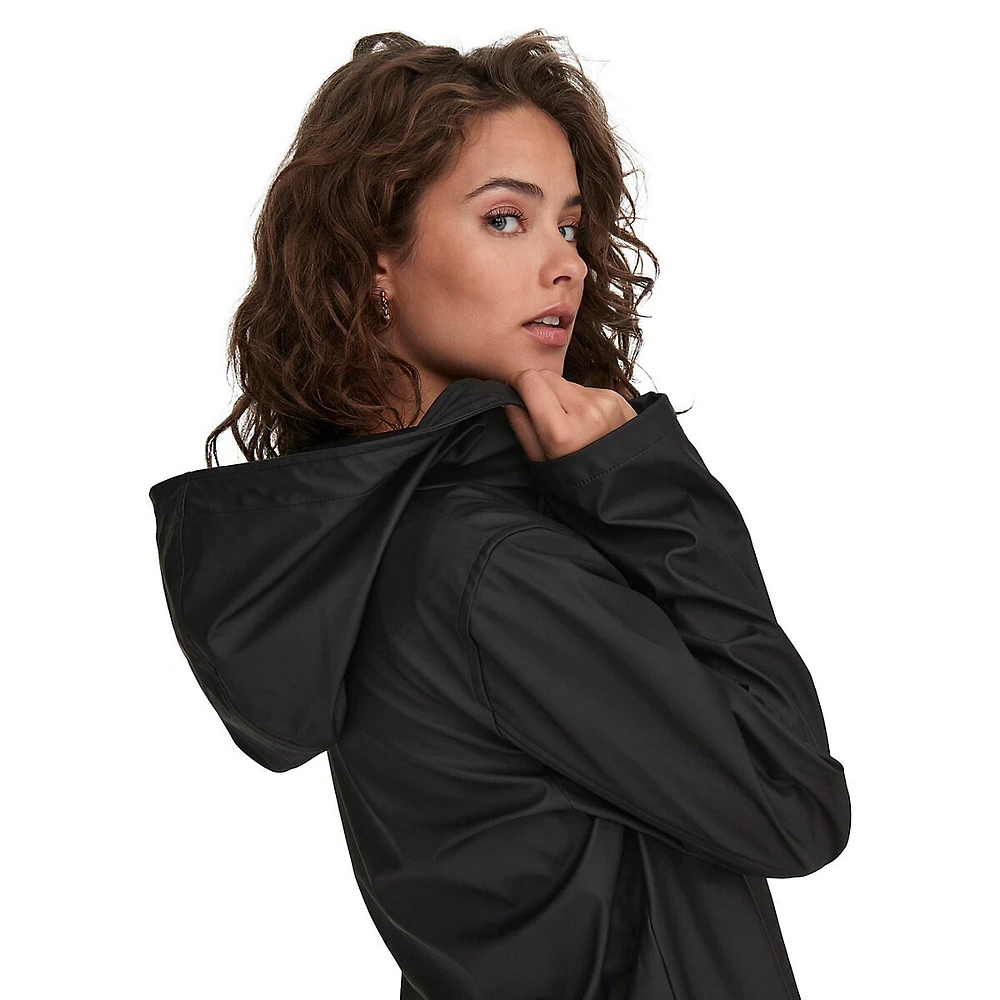 ONLY Ellen Hooded Raincoat