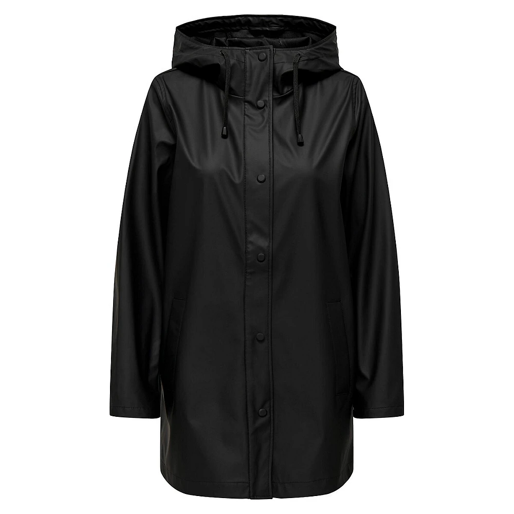 ONLY Ellen Hooded Raincoat