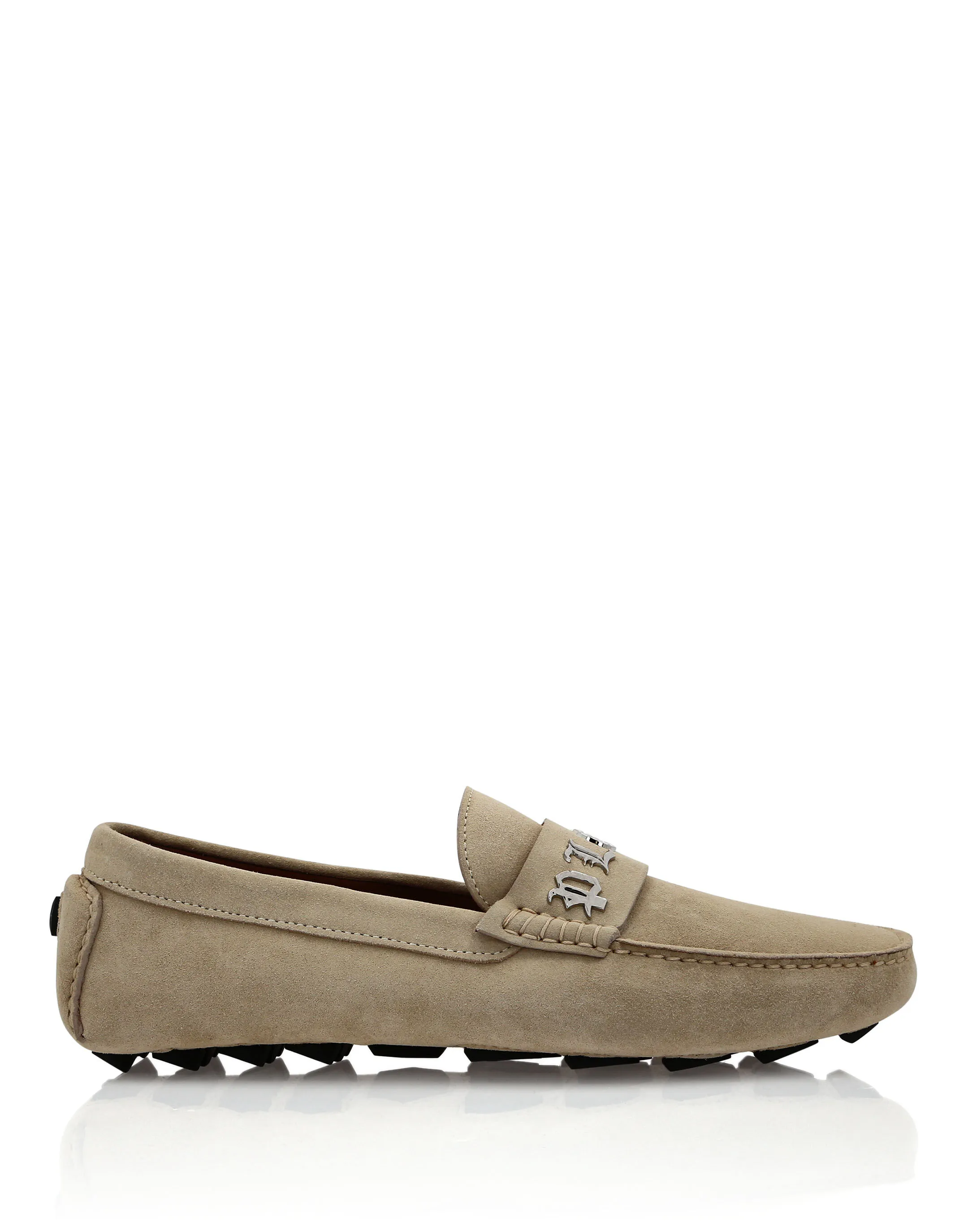 PHILIPP PLEIN Suede Moccasin