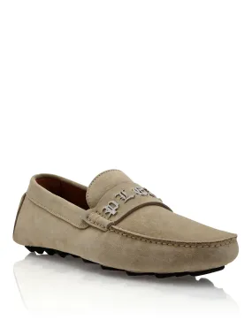 PHILIPP PLEIN Suede Moccasin