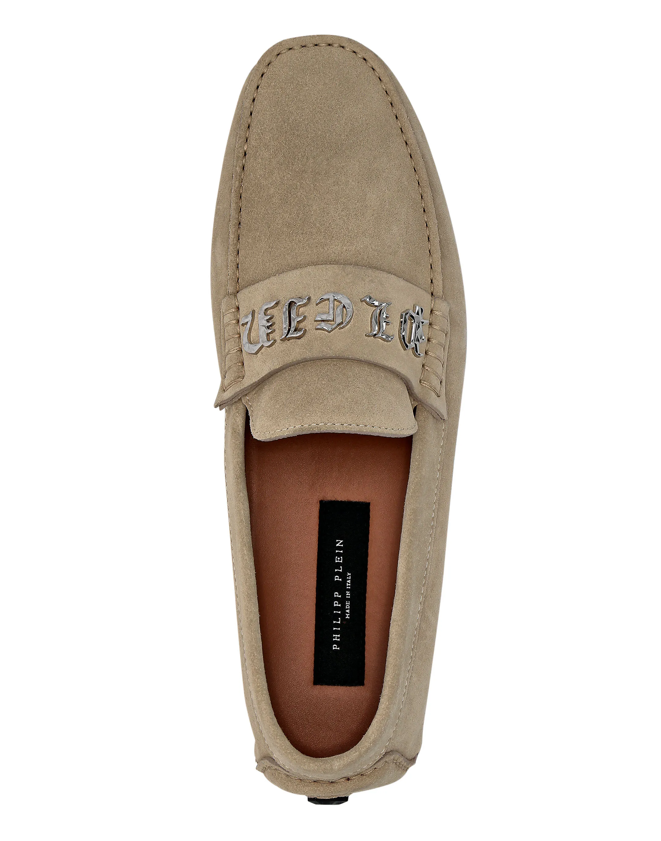 PHILIPP PLEIN Suede Moccasin