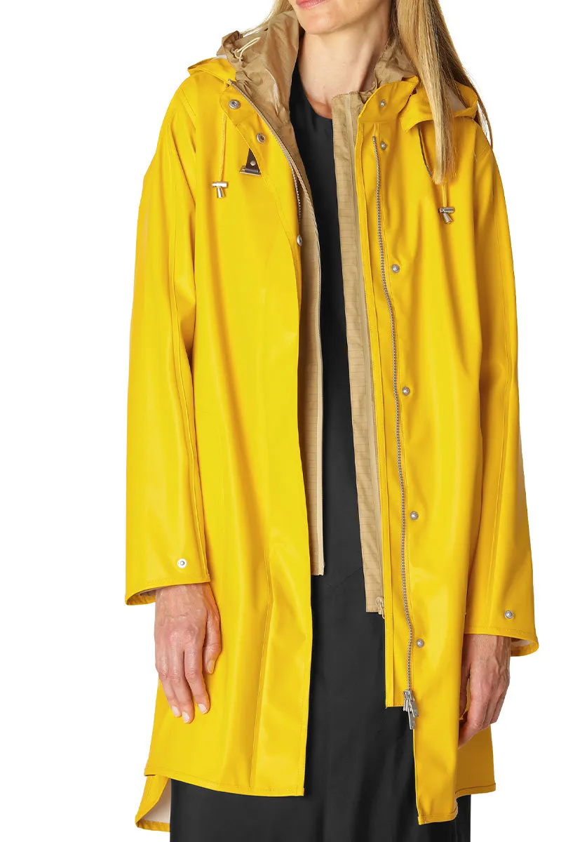 Rain71 | Cyber Yellow | Regnfrakke fra Ilse Jacobsen