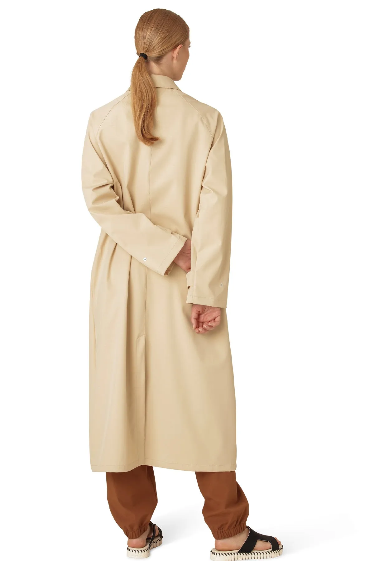 Raincoat Rain203 | Beige | Regnfrakke fra Ilse Jacobsen