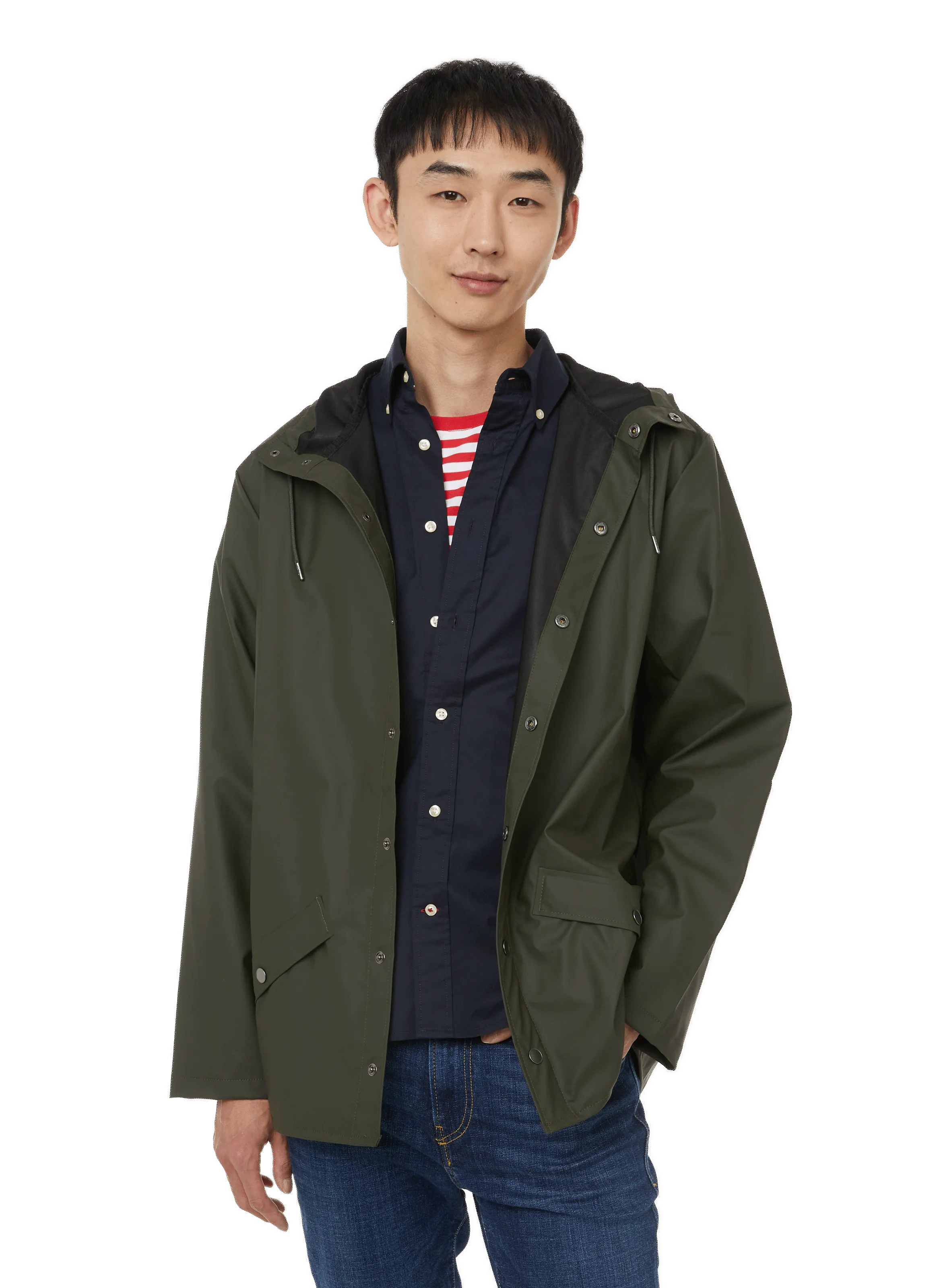 RAINS  Hooded raincoat - Green