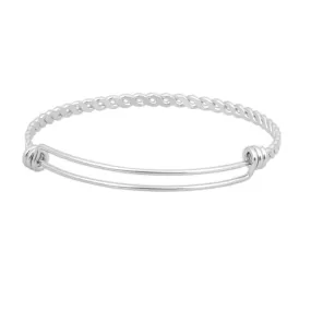 Stainless Steel Adjustable Bangle 65mm