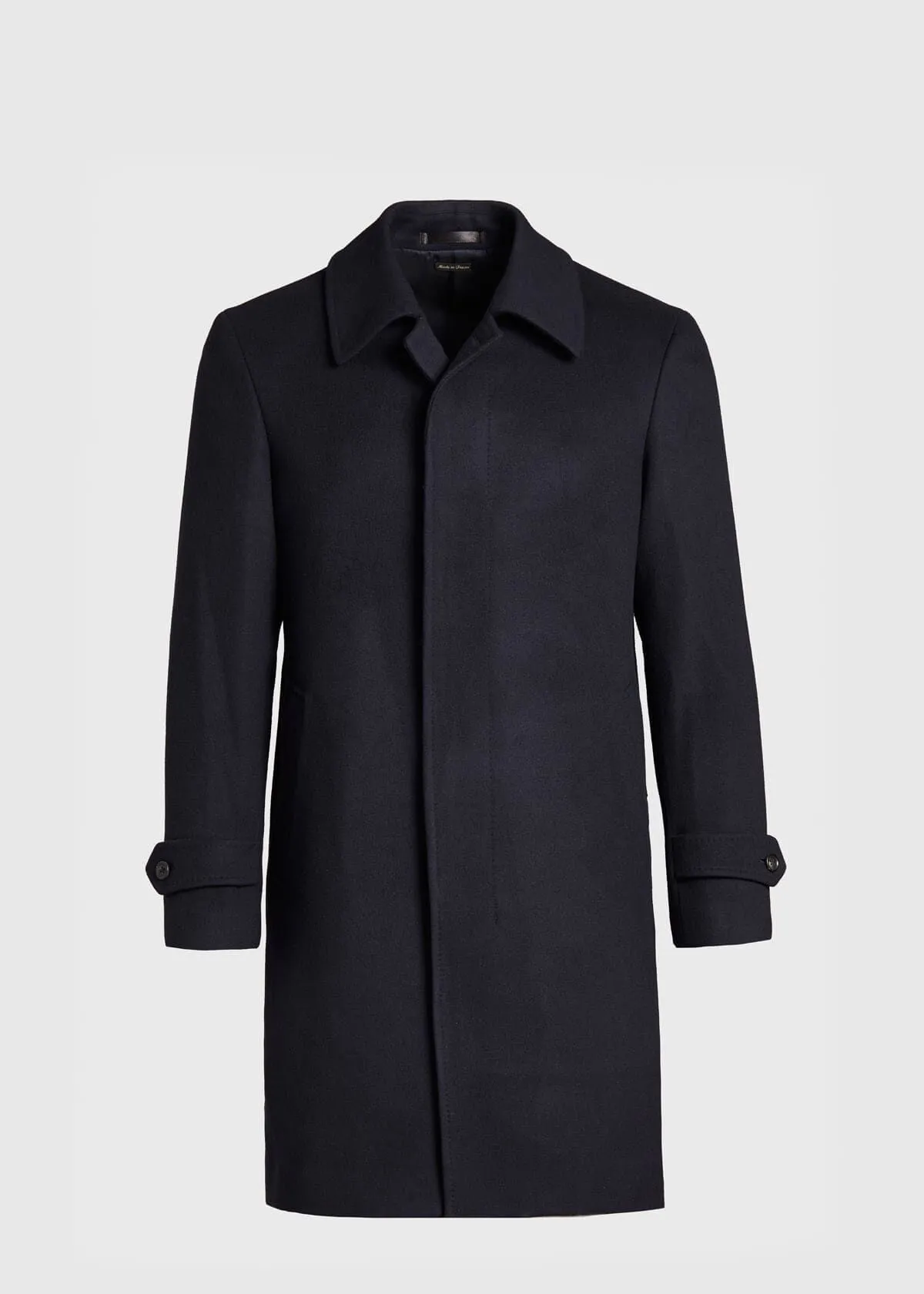 Super 180s Wool Raincoat