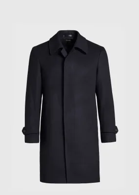 Super 180s Wool Raincoat