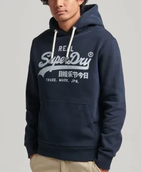 Superdry Vintage Logo Hooded Sweatshirts Eclipse