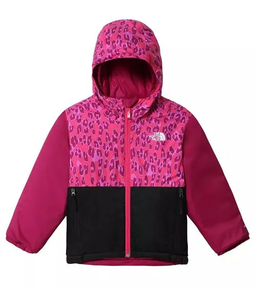 THE NORTH FACE Todd Snowquest Insulated Kinder Winter-Jacke mit Heatseeker Eco Mädchen Schnee-Jacke mit Animal-Print NF0A4TJT352