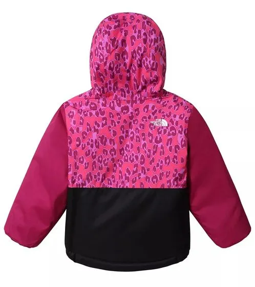 THE NORTH FACE Todd Snowquest Insulated Kinder Winter-Jacke mit Heatseeker Eco Mädchen Schnee-Jacke mit Animal-Print NF0A4TJT352