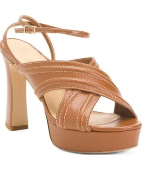 Tj Maxx Leather Christina Heeled Sandals For Women