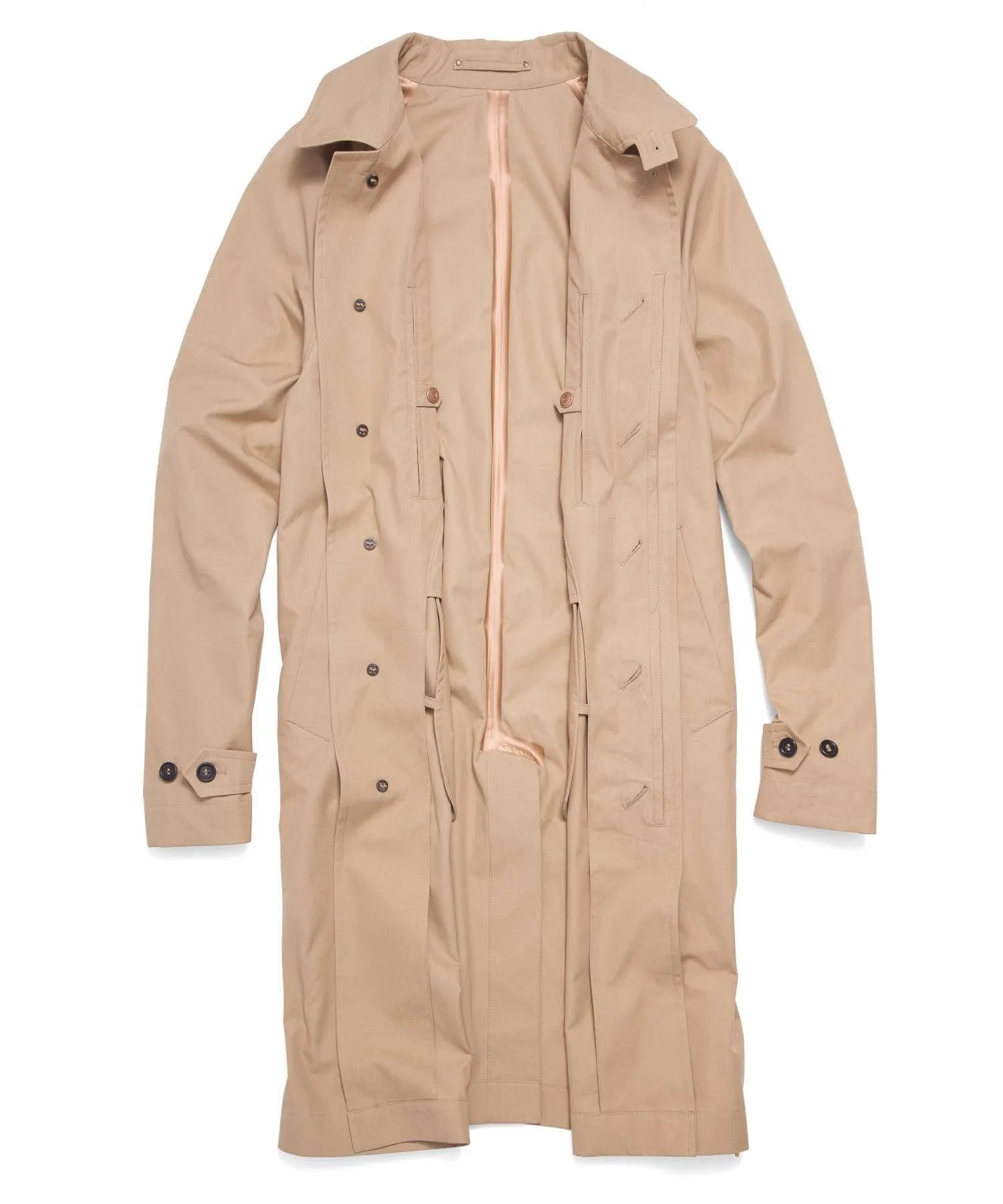 Todd Snyder + Private White V.C Khaki Trench Coat