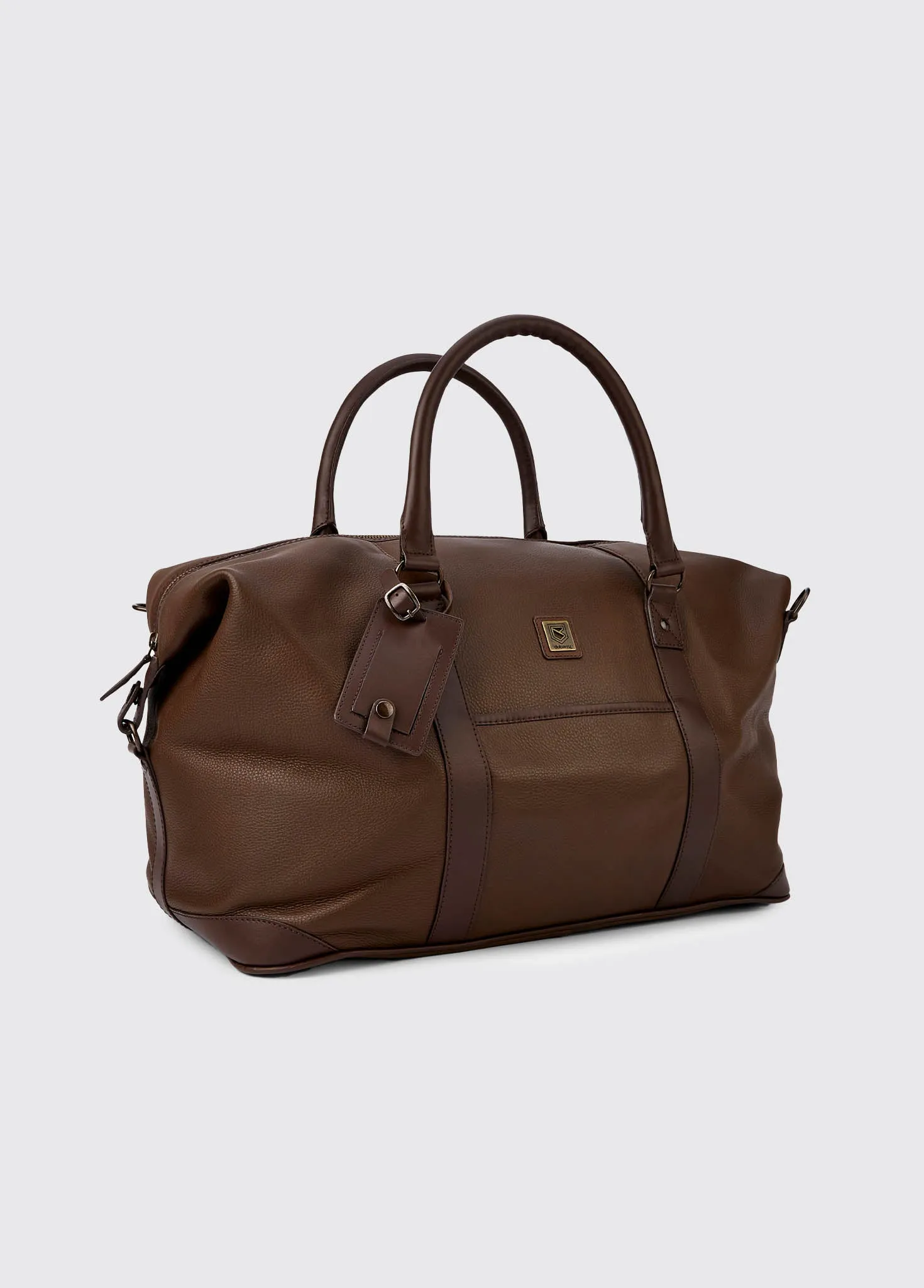 Tollymore Leather Holdall - Walnut