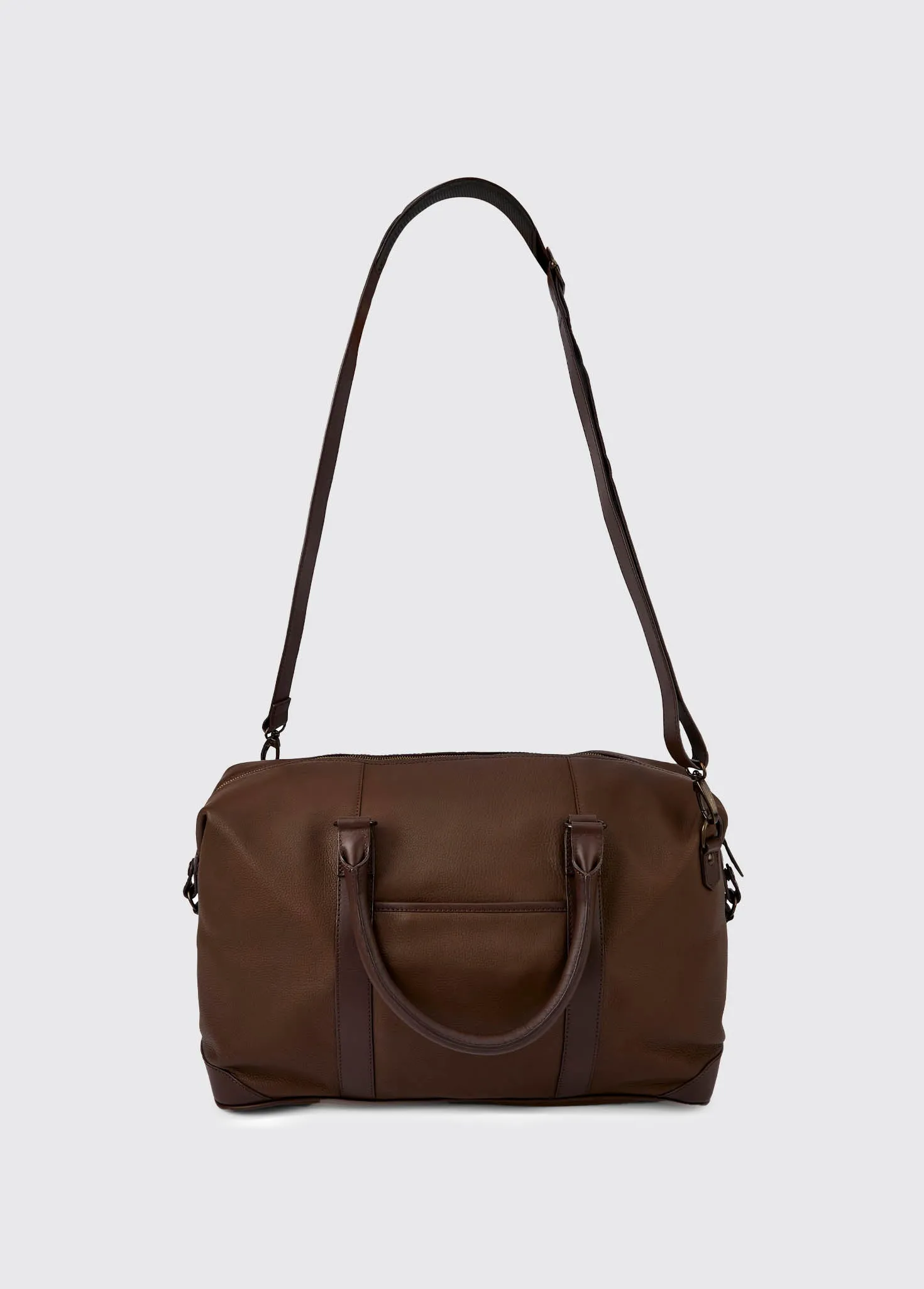 Tollymore Leather Holdall - Walnut