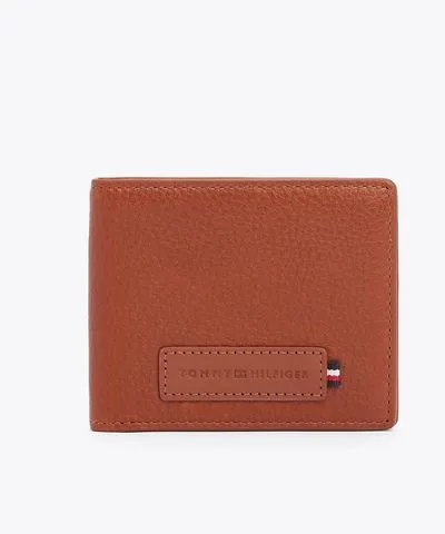 Tommy Hilfiger Men's Tommy Logo Leather Wallet