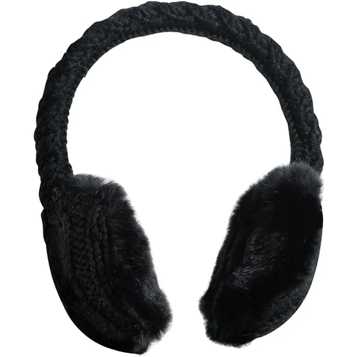 Turtle Fur Ear Muffin Faux Fur Lined Ear Muffs