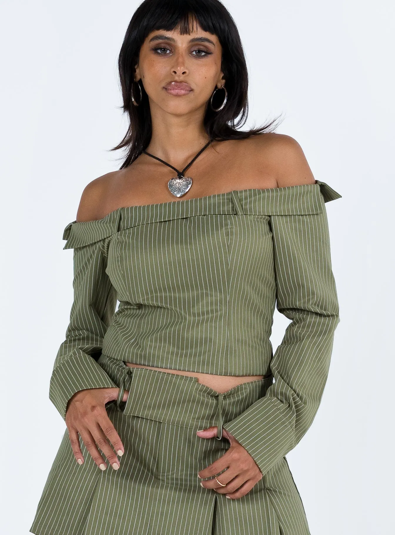 Valentina Cargo Top Green