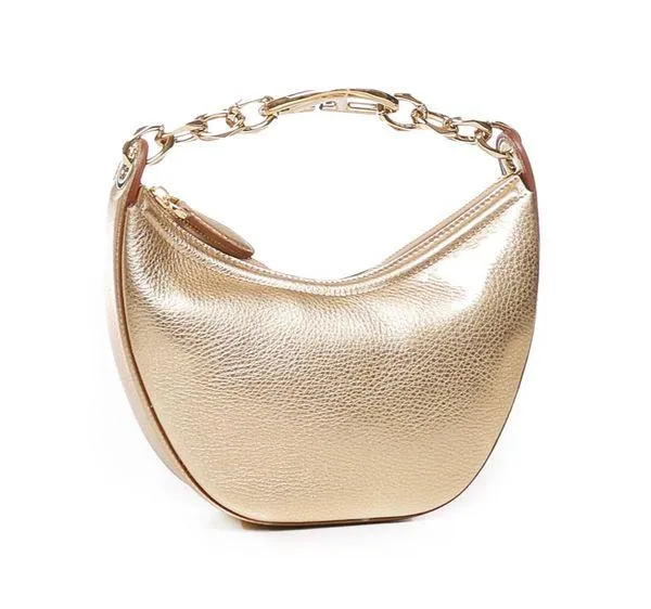 VALENTINO Mini Moonlight Hobo Handbag in Calf Leather