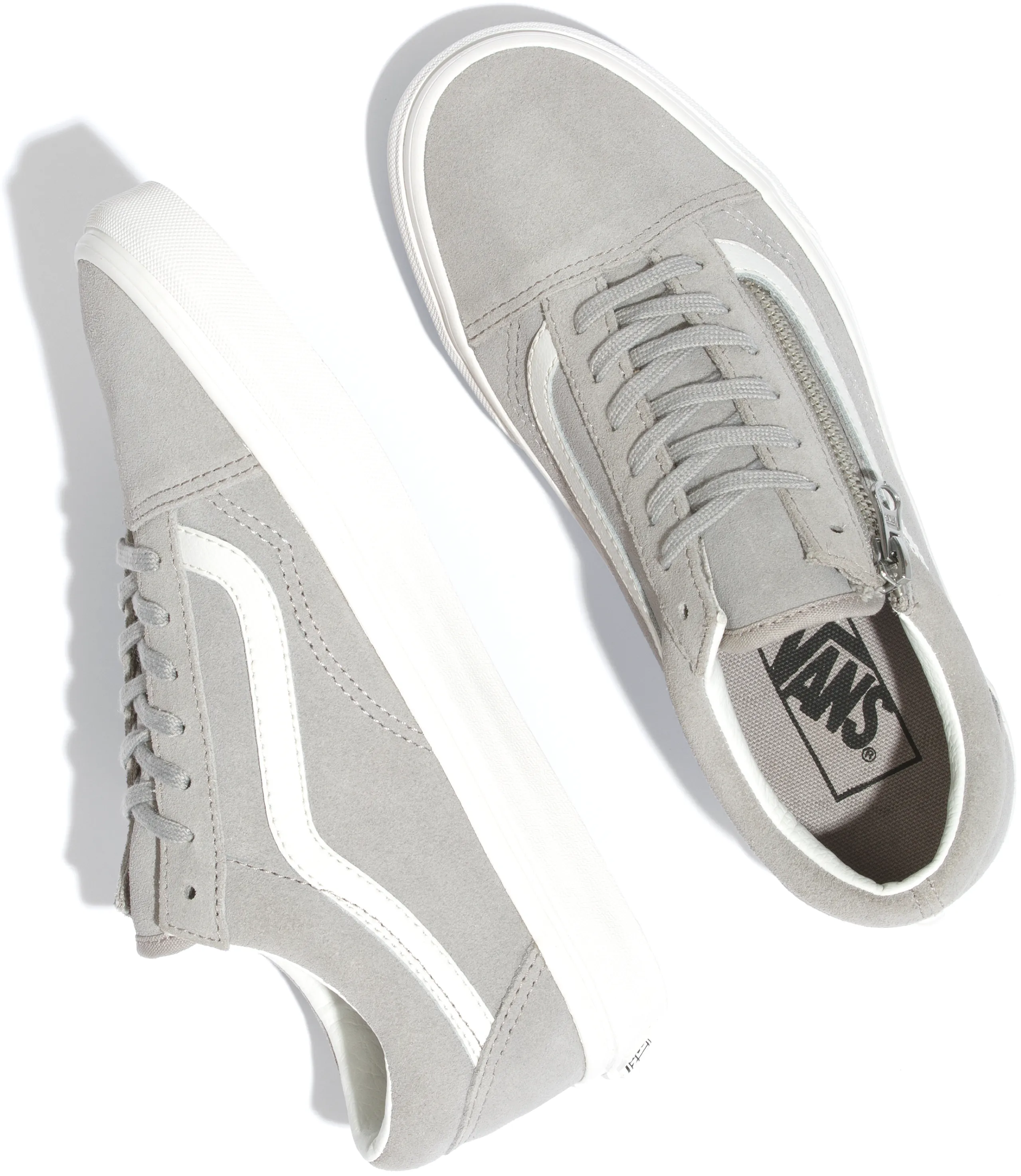 Vans Old Skool Zip (Suede) Drizzle Grey