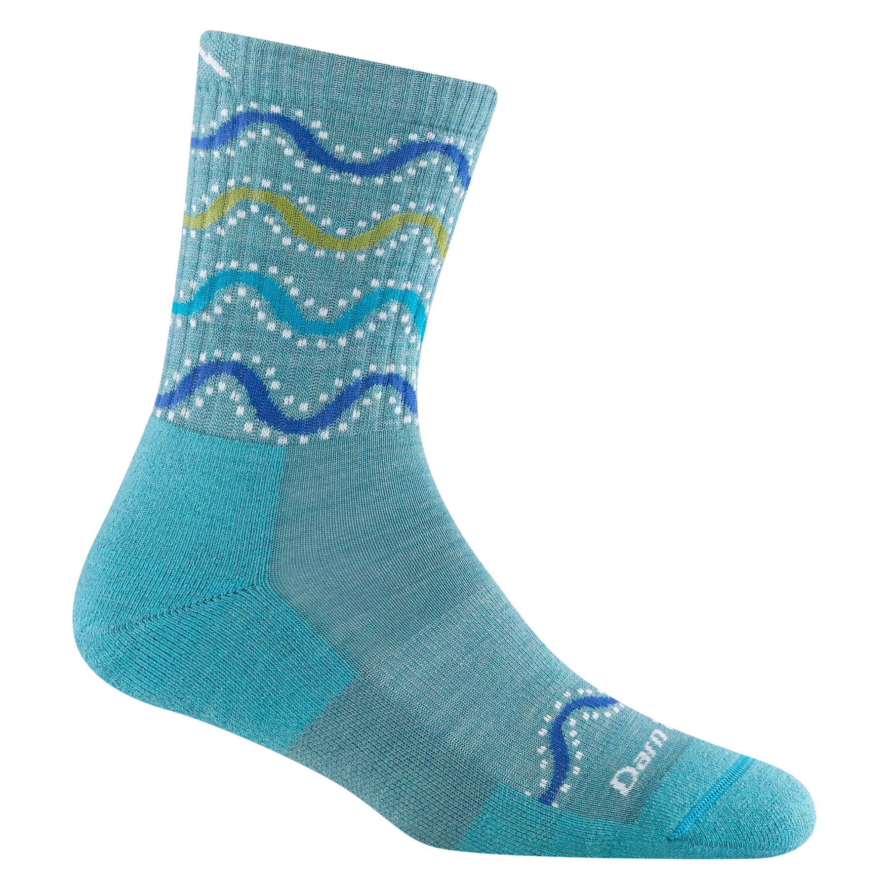 Women's Wandering Stripe Micro Crew Lightweight Hiking Sock - 1943