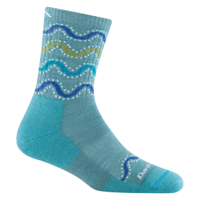 Women's Wandering Stripe Micro Crew Lightweight Hiking Sock - 1943