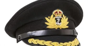 WW2 British Royal Navy Commanders peaked cap