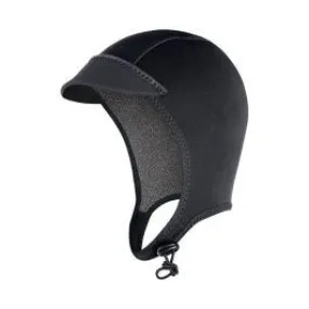 Xcel Axis 2mm Peaked Surf Wetsuit Cap - Black