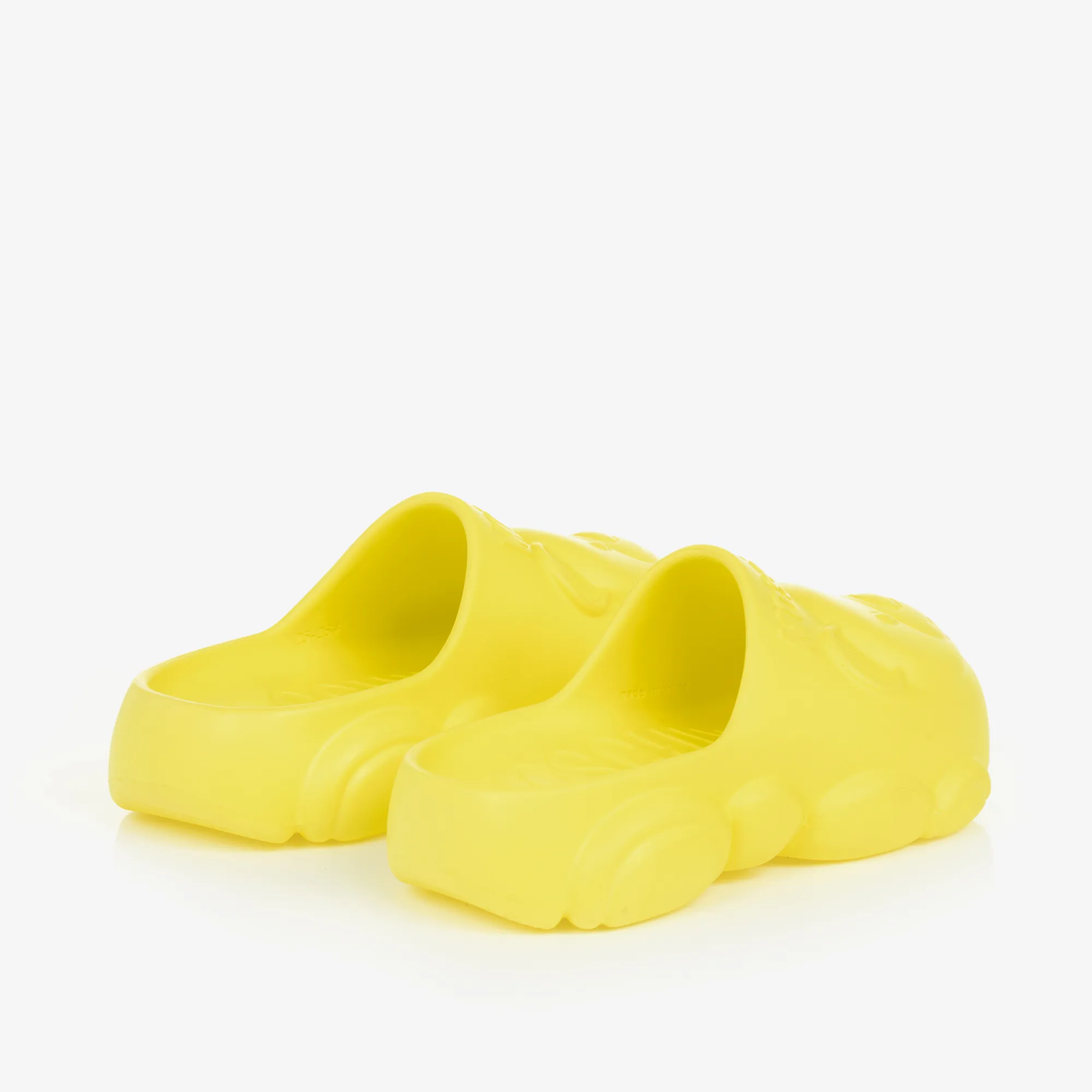 Yellow Teddy Bear Clogs